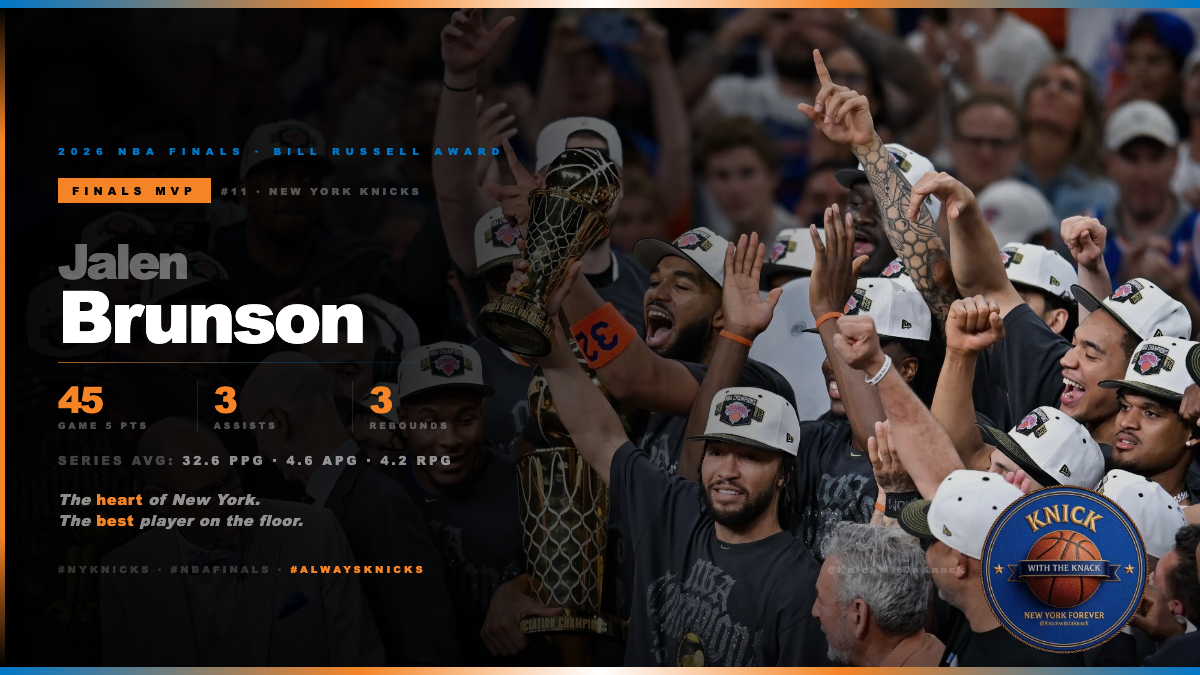 Brunson Finals MVP
